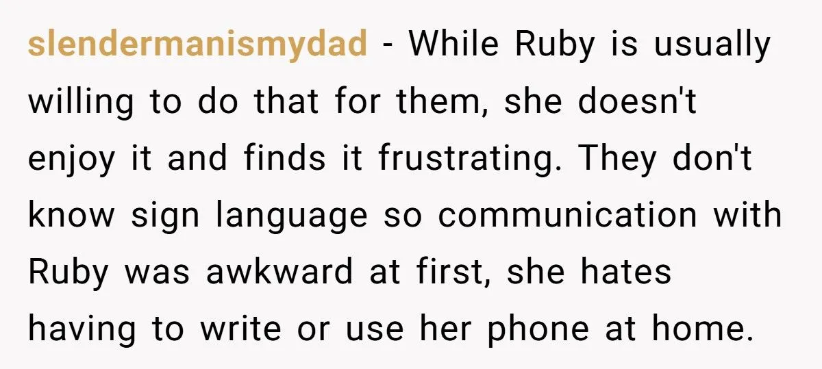 This Man Called His Girlfriend Selfish for Refusing to Learn Sign Language for His Daughter