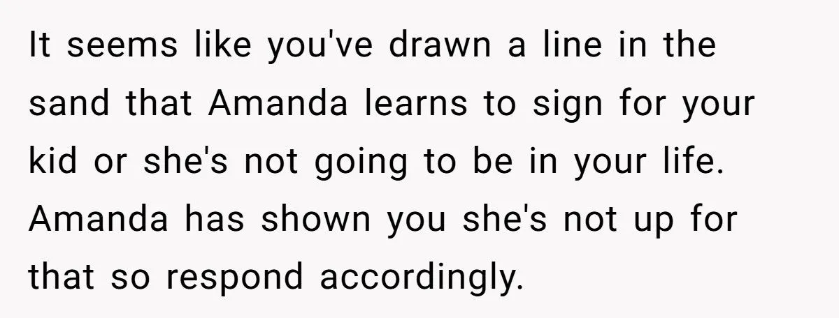 This Man Called His Girlfriend Selfish for Refusing to Learn Sign Language for His Daughter
