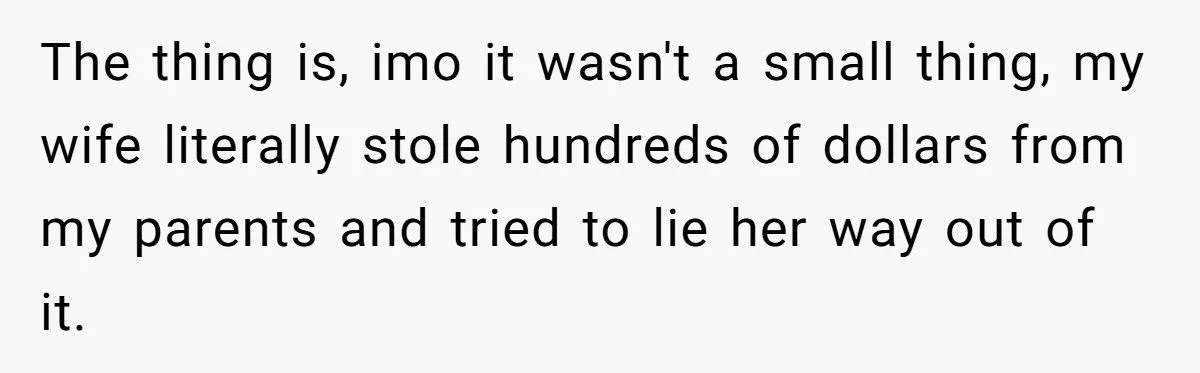 This Man Refused to Defend His Wife After She Stole $300 Ginseng From His Parents - Now Their Marriage Is Falling Apart
