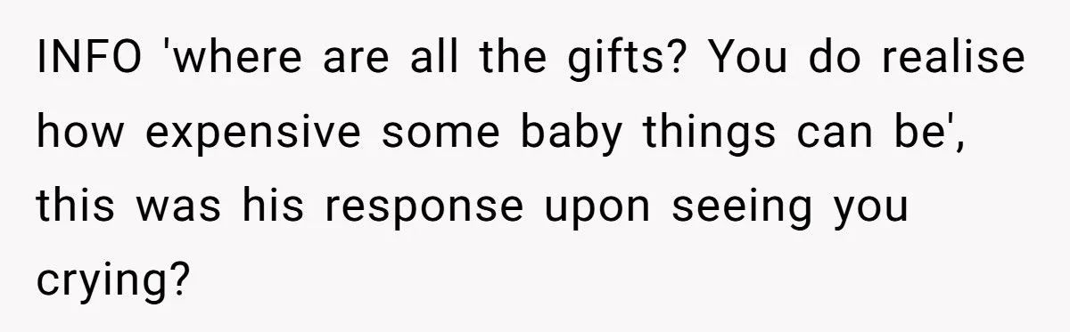 Pregnant Mom Left in Tears as MIL Publicly Mocked Her Sick Child - Husband Blamed Her for Ruining the Shower