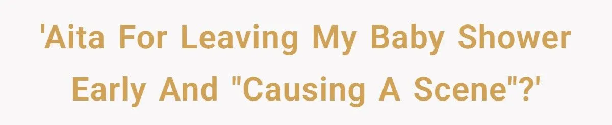 Pregnant Mom Left in Tears as MIL Publicly Mocked Her Sick Child - Husband Blamed Her for Ruining the Shower