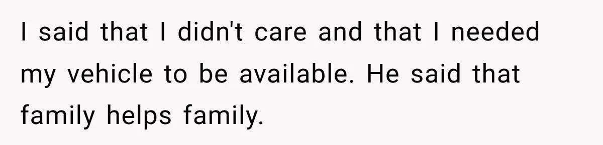 She Called the Cops After Her Dad Lent Out Her Car Without Permission