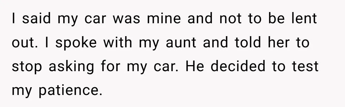 She Called the Cops After Her Dad Lent Out Her Car Without Permission