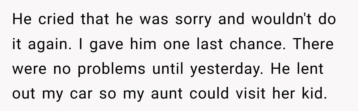 She Called the Cops After Her Dad Lent Out Her Car Without Permission