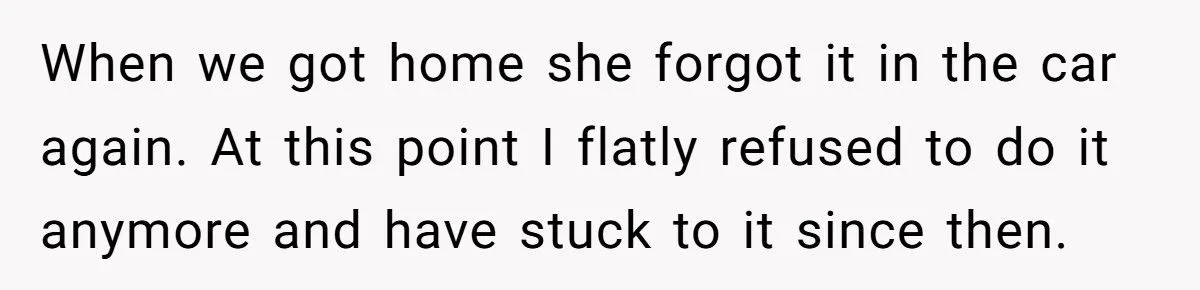 This Husband Refused to Be His Wife’s Personal Purse Retriever — Now She’s Mad About It
