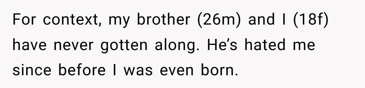 She Yelled “JUST LEAVE ME THE FK ALONE” at Her Brother During a Family Dinner
