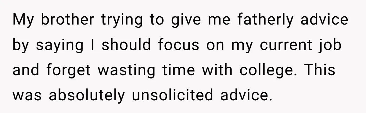 She Yelled “JUST LEAVE ME THE FK ALONE” at Her Brother During a Family Dinner