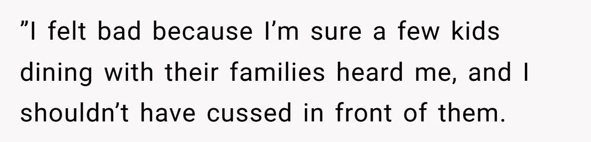 She Yelled “JUST LEAVE ME THE FK ALONE” at Her Brother During a Family Dinner