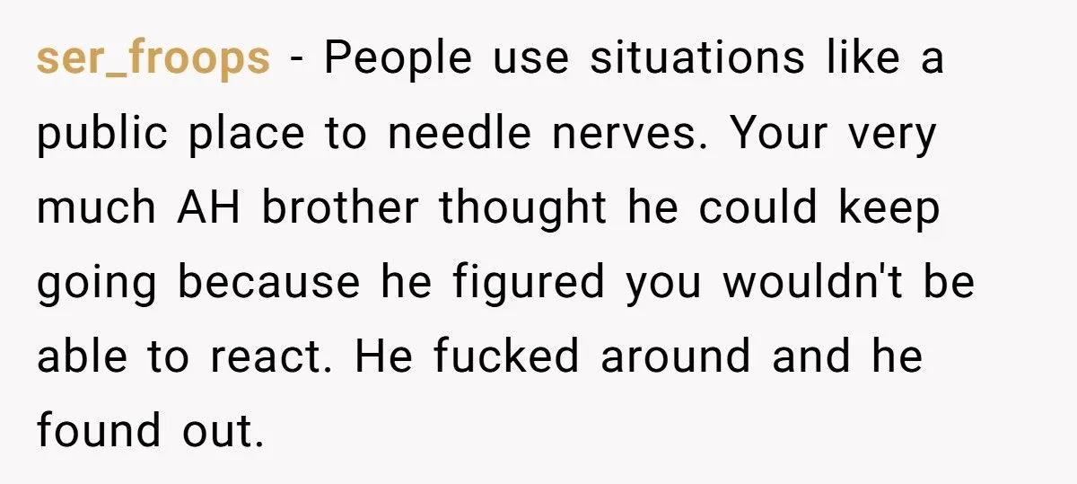 She Yelled “JUST LEAVE ME THE FK ALONE” at Her Brother During a Family Dinner
