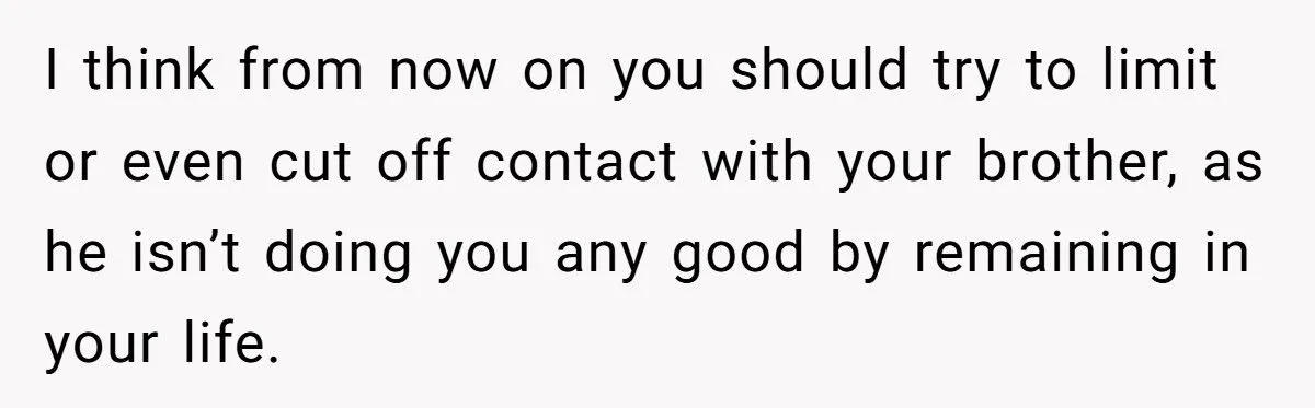She Yelled “JUST LEAVE ME THE FK ALONE” at Her Brother During a Family Dinner