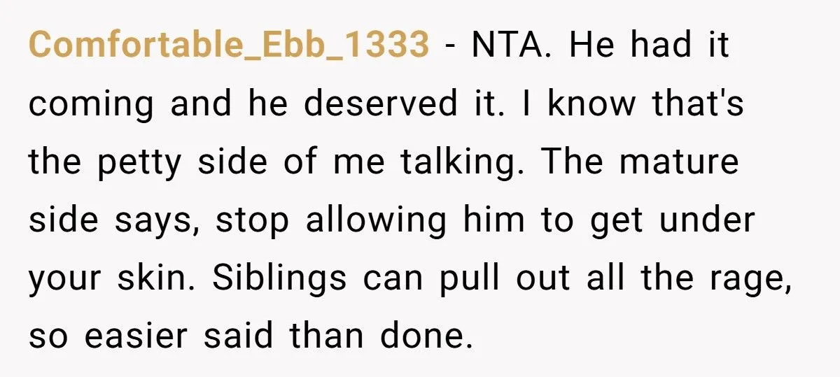 She Yelled “JUST LEAVE ME THE FK ALONE” at Her Brother During a Family Dinner