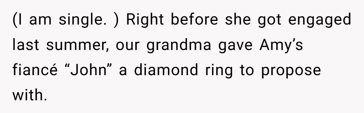 Wedding Shock: Family Upset When Heirloom Ring is Remade Without Grandma’s Knowledge