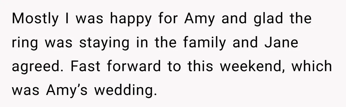 Wedding Shock: Family Upset When Heirloom Ring is Remade Without Grandma’s Knowledge