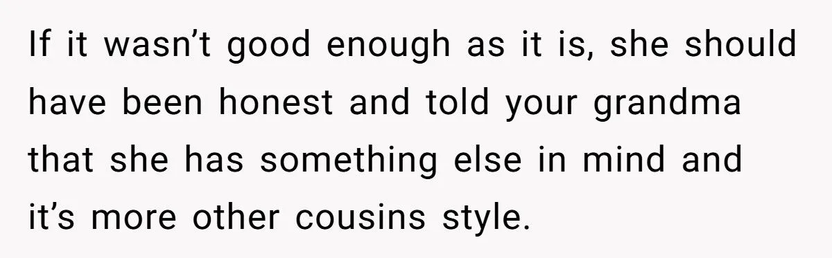 Wedding Shock: Family Upset When Heirloom Ring is Remade Without Grandma’s Knowledge