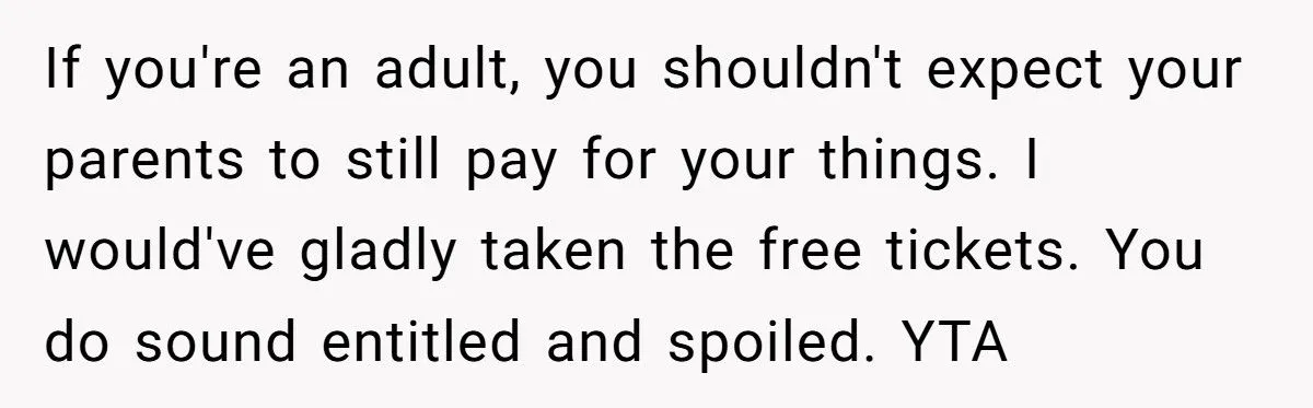 Daughter’s Outburst Over Dad’s Cirque du Soleil Ticket Gift Ignites Family Drama