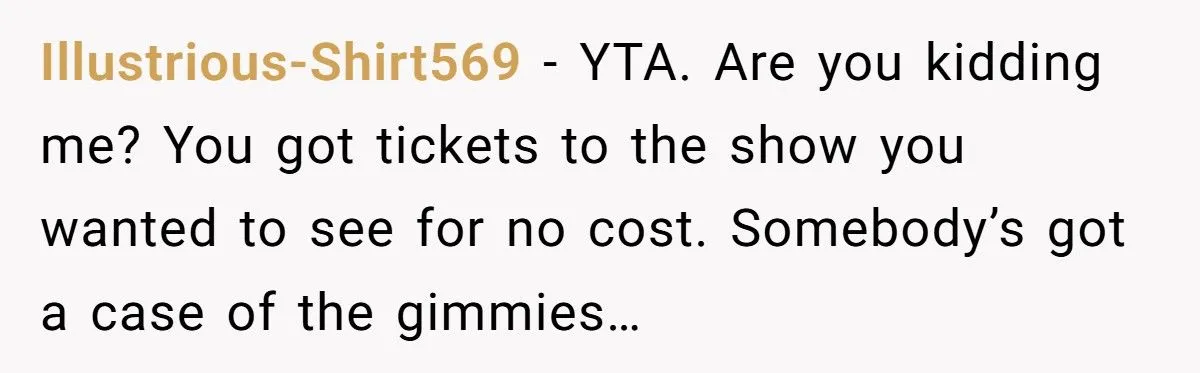 Daughter’s Outburst Over Dad’s Cirque du Soleil Ticket Gift Ignites Family Drama