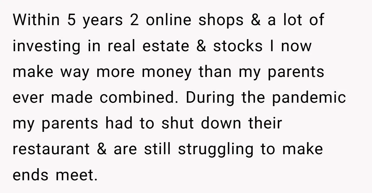 This Daughter Refused to Rescue Her Parents From Foreclosure After They Told Her She Deserved Their Mistreatment