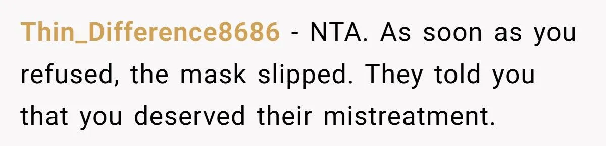 This Daughter Refused to Rescue Her Parents From Foreclosure After They Told Her She Deserved Their Mistreatment