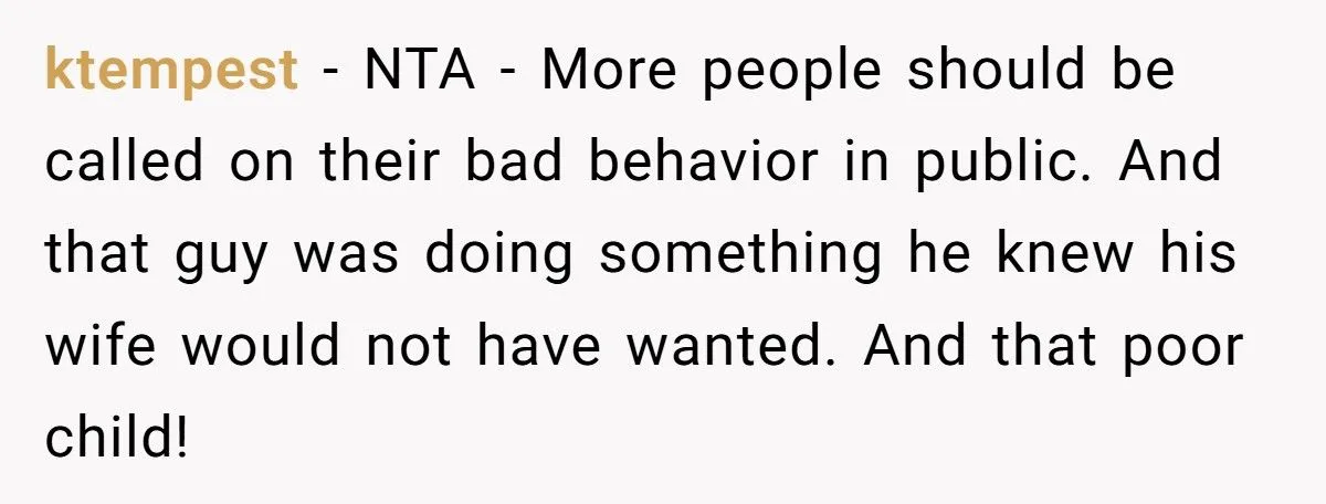 A Bystander Sparks Drama After Accusing Dad of Scaring His Kid Just for a Photo