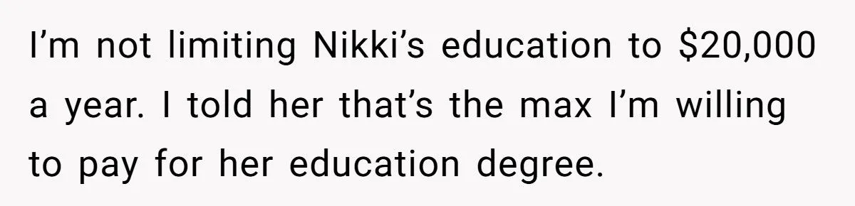 Dad Invests Hundreds of Thousands in Son’s Dentistry but Refuses Daughter’s Dream School for Teaching - Outrage Ensues