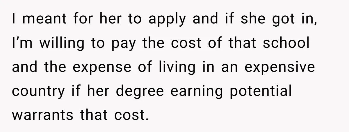 Dad Invests Hundreds of Thousands in Son’s Dentistry but Refuses Daughter’s Dream School for Teaching - Outrage Ensues