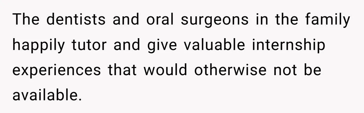 Dad Invests Hundreds of Thousands in Son’s Dentistry but Refuses Daughter’s Dream School for Teaching - Outrage Ensues
