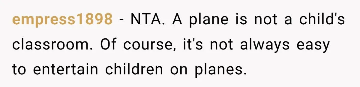 He Reported a Mom for Allowing Glitter on a Plane – Now the Internet Is Divided