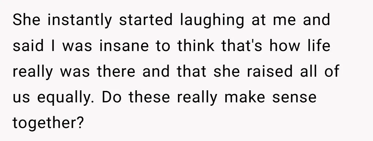 Daughter Explodes After Years of Being Forced to Raise Her Brothers - Tells Mom She Failed as a Parent