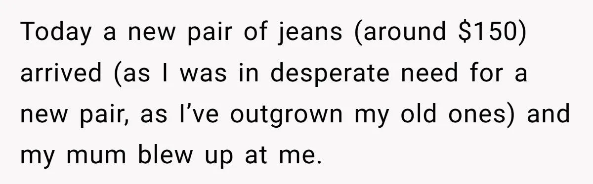 She’s 18, Working Full Time, and Spending Big on Herself - But Her Struggling Mother Calls Her Selfish