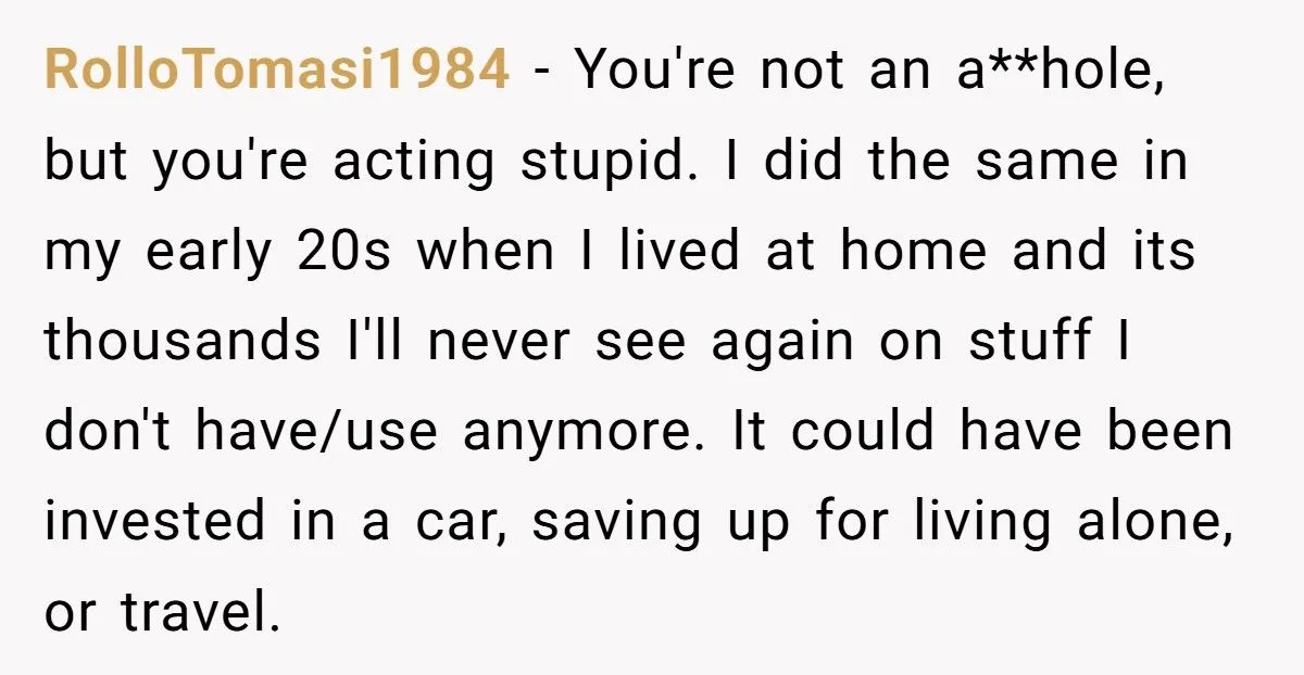 She’s 18, Working Full Time, and Spending Big on Herself - But Her Struggling Mother Calls Her Selfish