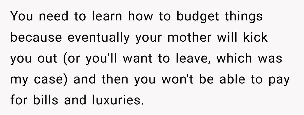 She’s 18, Working Full Time, and Spending Big on Herself - But Her Struggling Mother Calls Her Selfish