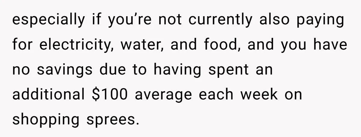 She’s 18, Working Full Time, and Spending Big on Herself - But Her Struggling Mother Calls Her Selfish