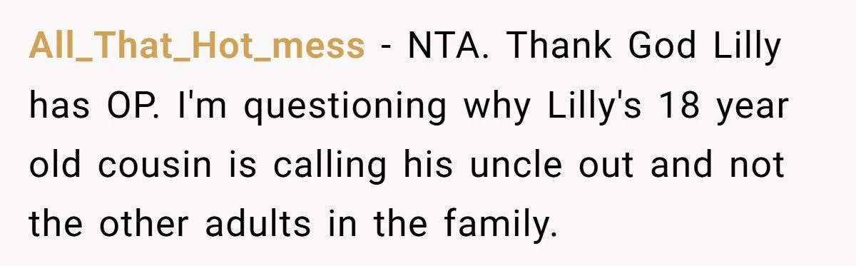 A Teen Called Out Her Uncle for Forgetting His Own Daughter’s Age — and Asked ‘What Kind of Father Doesn’t Know That?