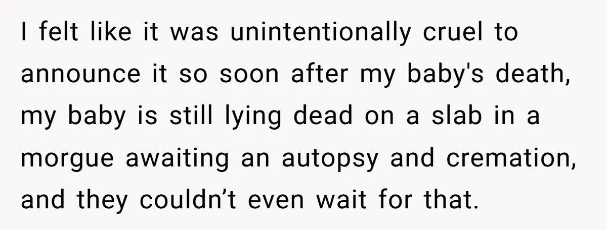 Did A Grieving Sister Overreact By Cutting Ties Over Her Brother’s Pregnancy News?