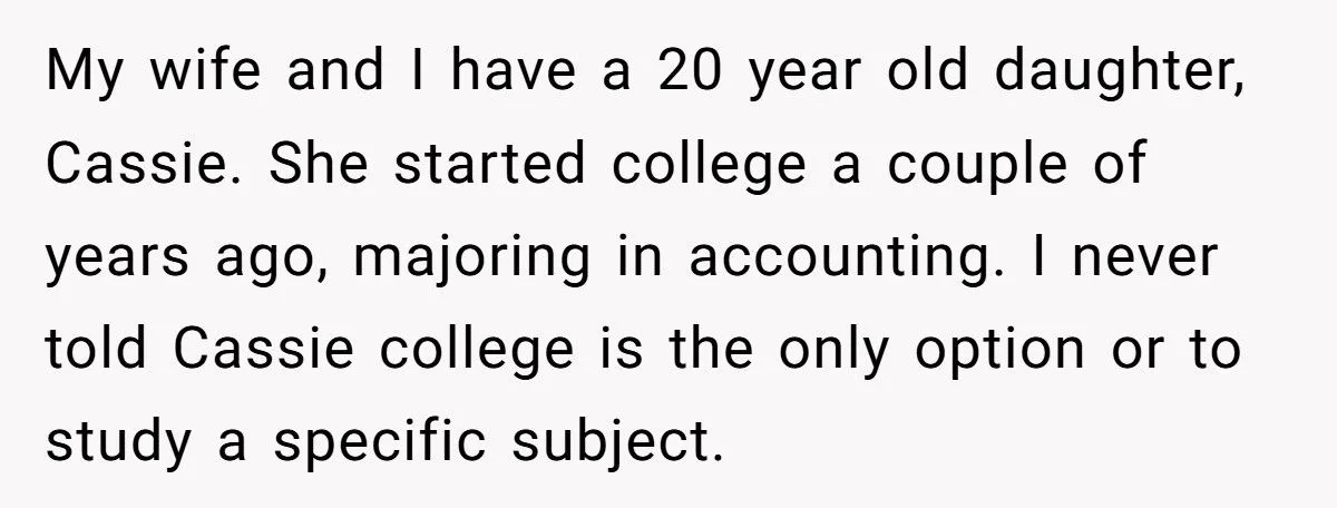 This Dad Exposes Daughter’s Secret Dropout and Refuses to Keep Paying for College