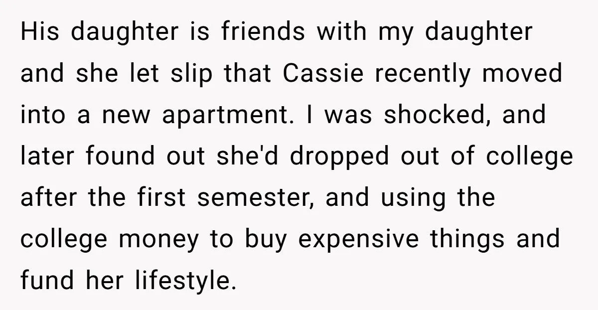 This Dad Exposes Daughter’s Secret Dropout and Refuses to Keep Paying for College