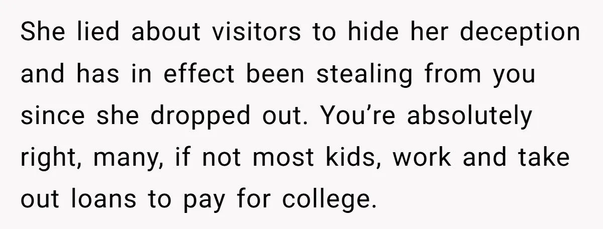 This Dad Exposes Daughter’s Secret Dropout and Refuses to Keep Paying for College