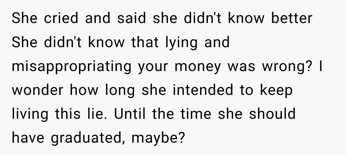 This Dad Exposes Daughter’s Secret Dropout and Refuses to Keep Paying for College