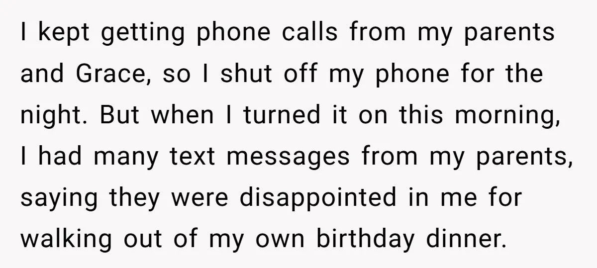 Parents Promised Her a Quiet Birthday Dinner, Then Invited the Cousin Who Tormented Her for Years