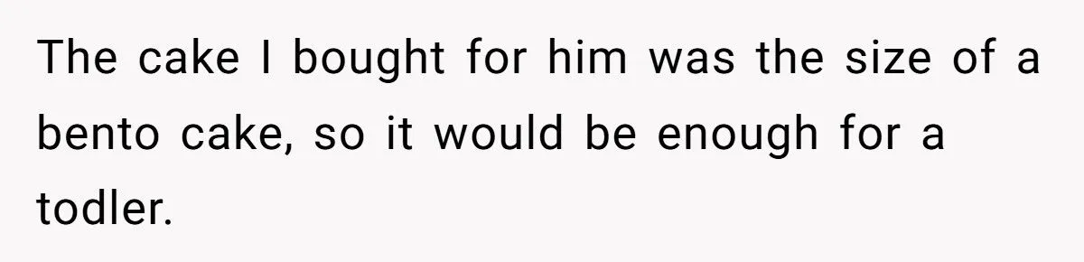 Everyone Got Cake… Except the Birthday Boy - and His Mom Took the Heat