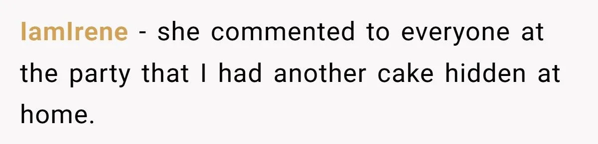 Everyone Got Cake… Except the Birthday Boy - and His Mom Took the Heat