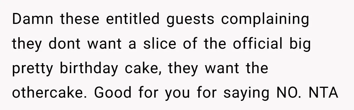 Everyone Got Cake… Except the Birthday Boy - and His Mom Took the Heat