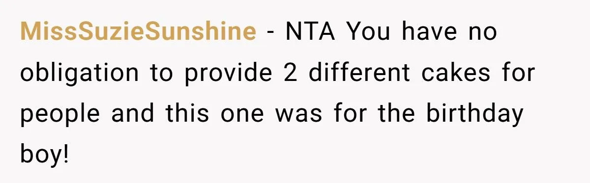 Everyone Got Cake… Except the Birthday Boy - and His Mom Took the Heat