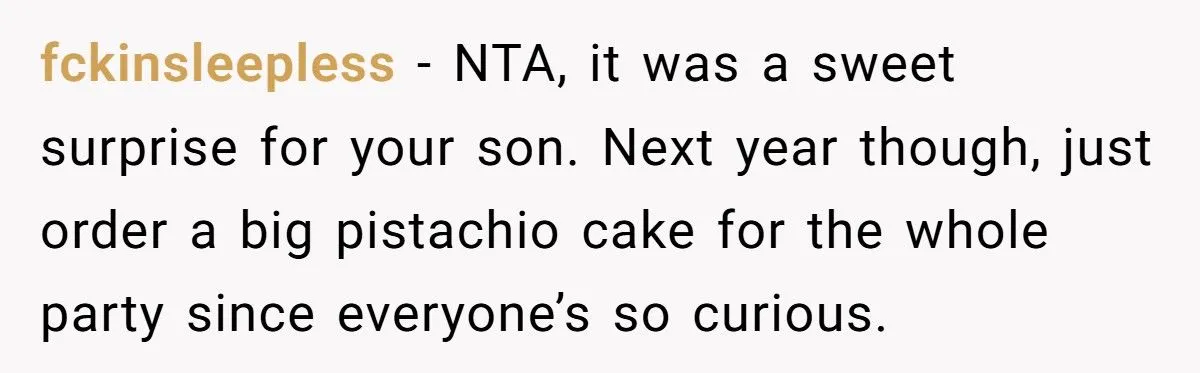 Everyone Got Cake… Except the Birthday Boy - and His Mom Took the Heat