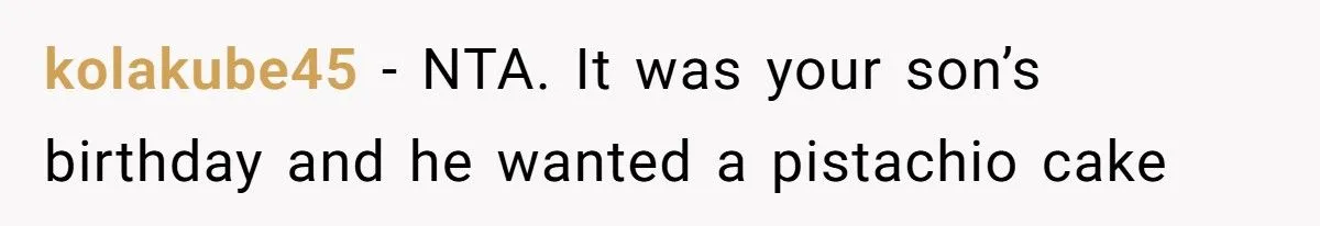 Everyone Got Cake… Except the Birthday Boy - and His Mom Took the Heat