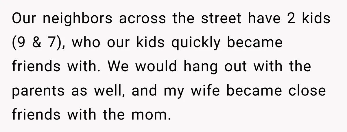 Man’s Clash With His Wife Over Spying On Neighbor Kids For A Custody Battle