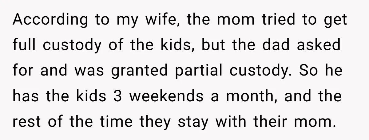 Man’s Clash With His Wife Over Spying On Neighbor Kids For A Custody Battle