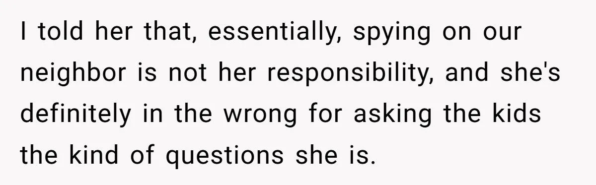 Man’s Clash With His Wife Over Spying On Neighbor Kids For A Custody Battle