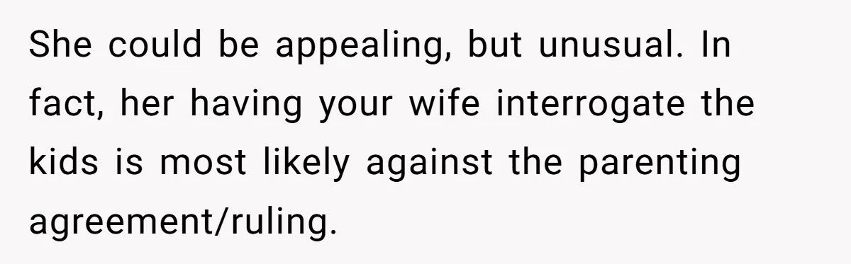 Man’s Clash With His Wife Over Spying On Neighbor Kids For A Custody Battle