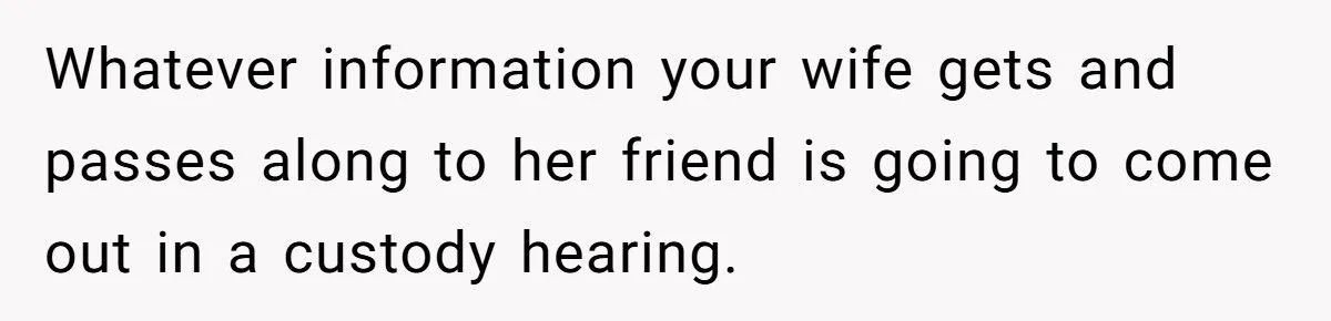 Man’s Clash With His Wife Over Spying On Neighbor Kids For A Custody Battle